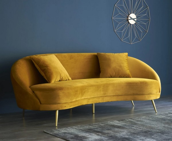 canape-vintage-velours-jaune