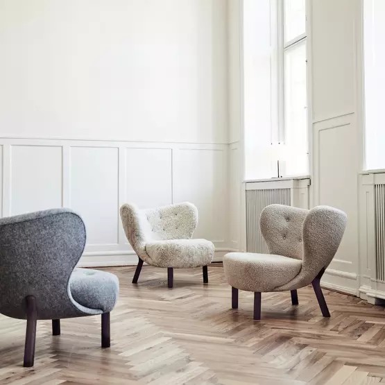 fauteuil-laine-bouclee