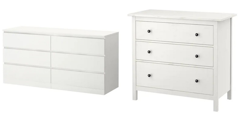 Transformer une commode IKEA Hemnes / Malm en table à langer - NuageDeco