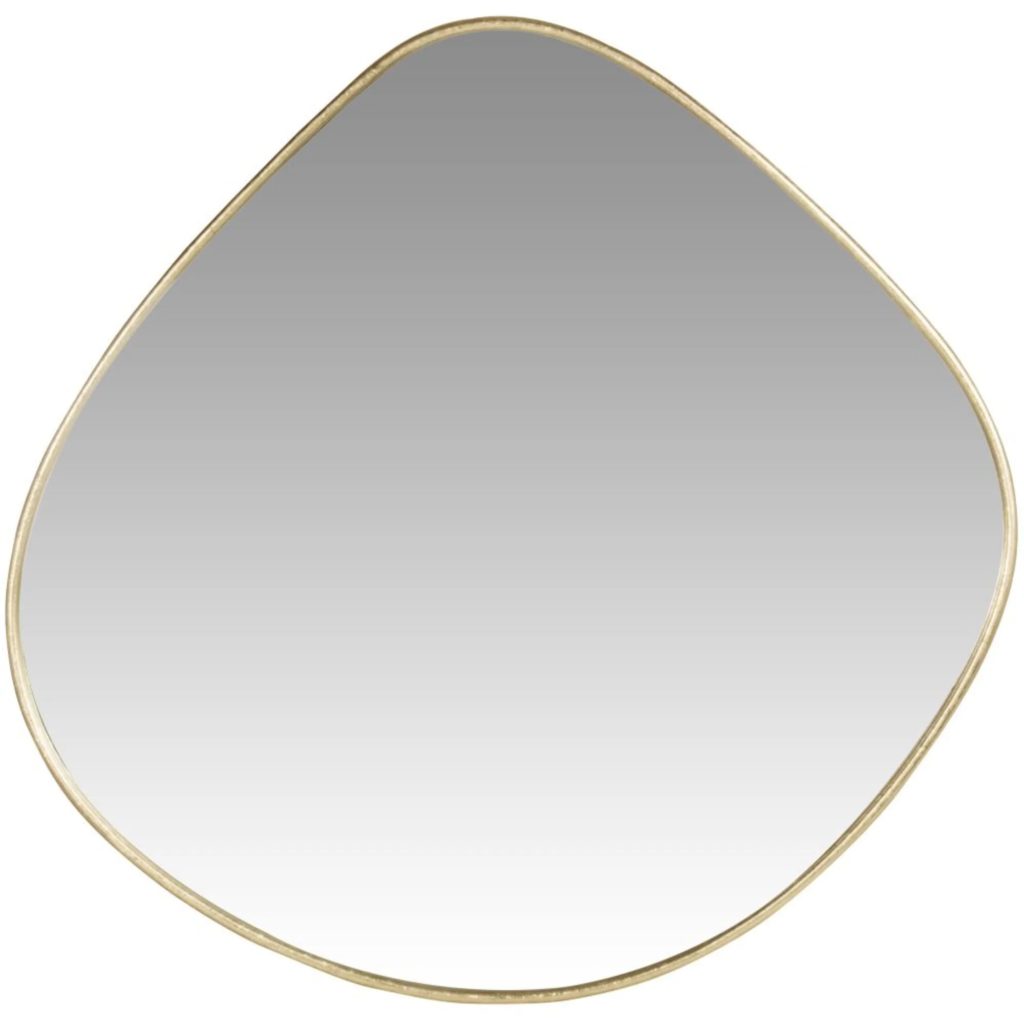 miroir-ovoide-metal-dore