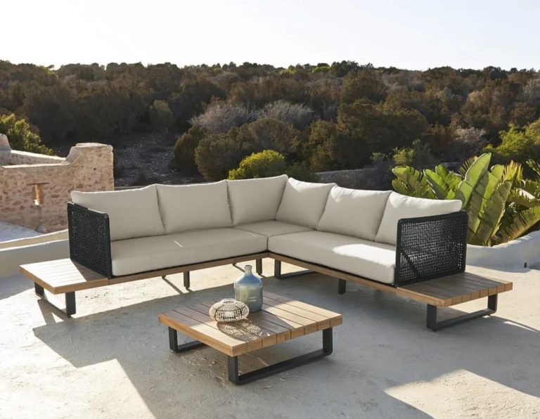 Salons de jardin en corde, tendance de l'été 2024 - NuageDeco
