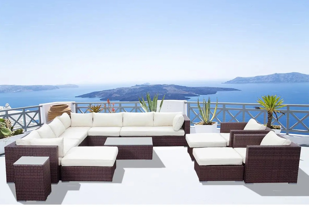 Salon De Jardin Xxl Pas Cher Salons de jardin XXL pour grands extérieurs et terrasses - NuageDeco
