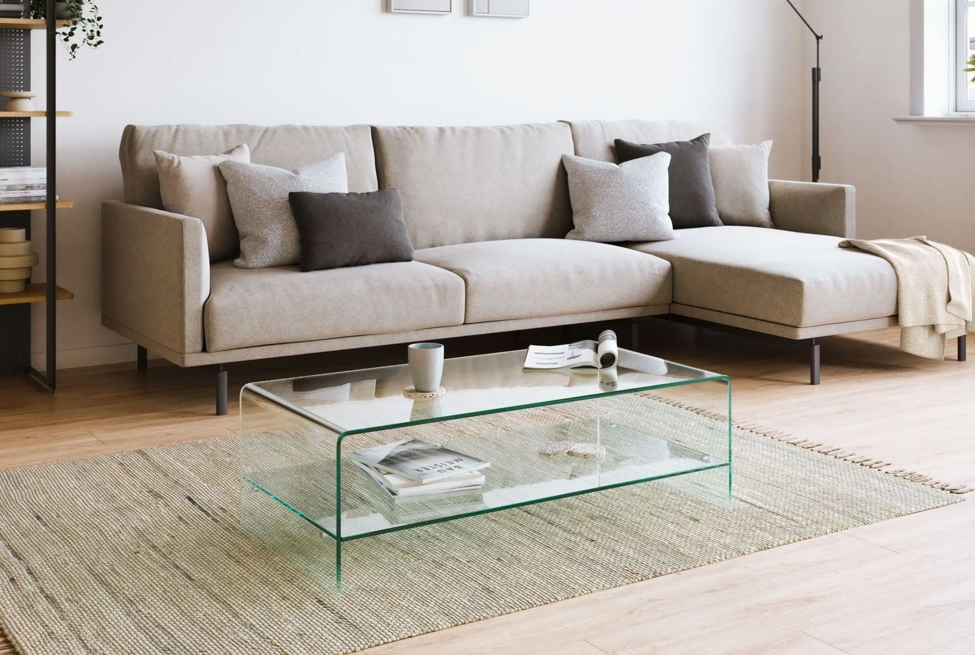 Tables basses verre design 20 modèles tendance pour le salon NuageDeco