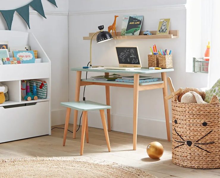 Trouver un petit bureau en bois design - Turbulences Déco