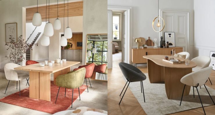 Tables à manger bois design et tendance en 2023 - NuageDeco