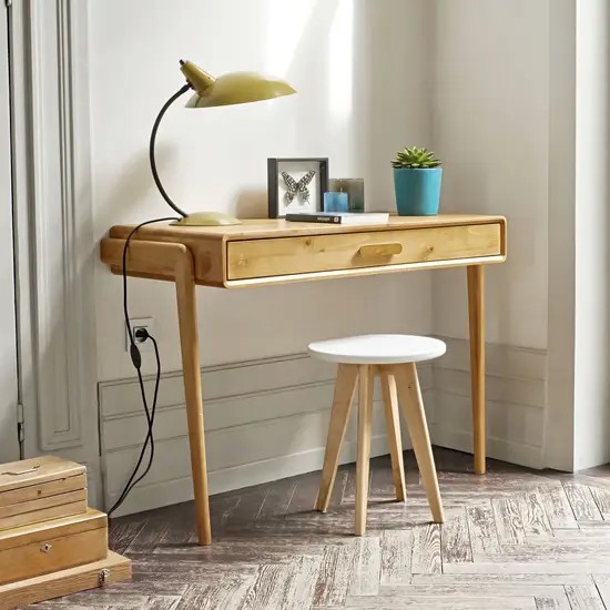 Bureau faible profondeur : 15 modèles pour petits espaces - NuageDeco