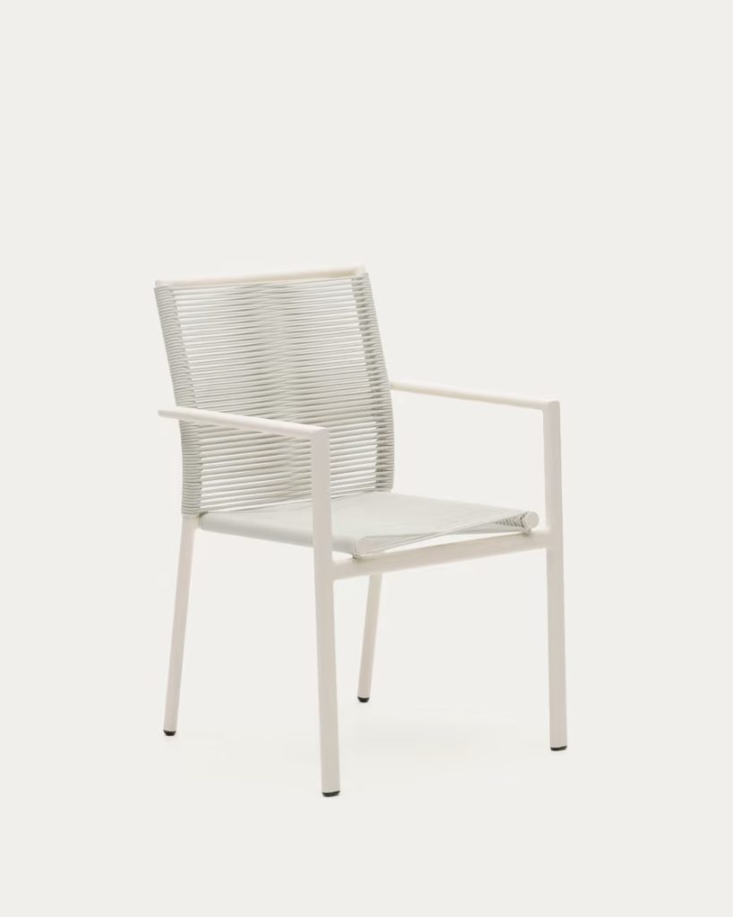 chaise-jardin-alu-corde-blanc