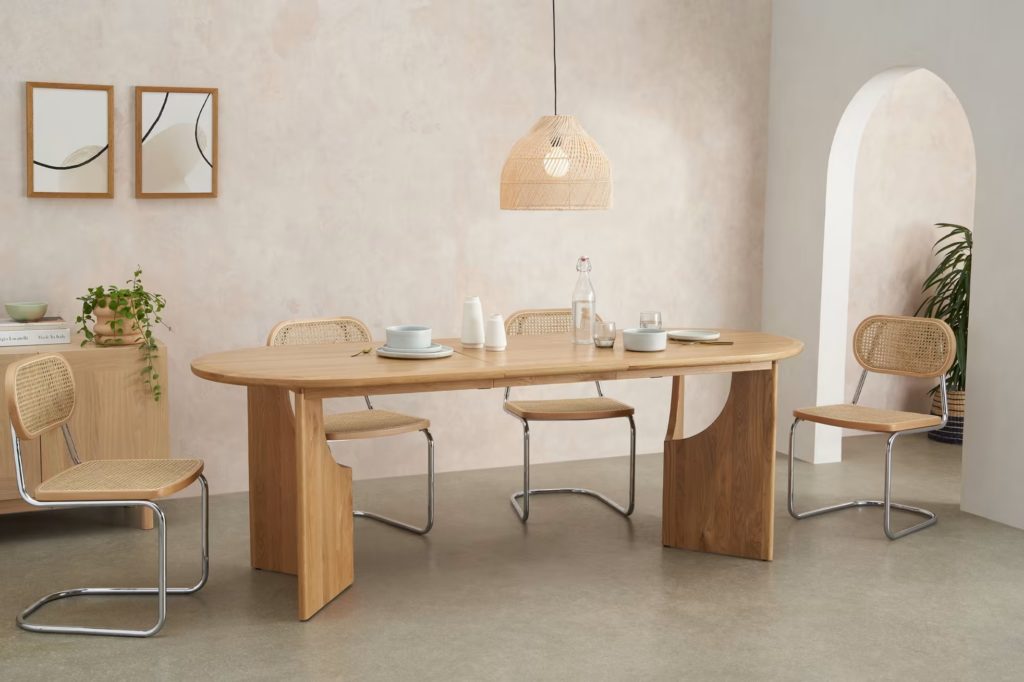 table-extensible-ovale-bois