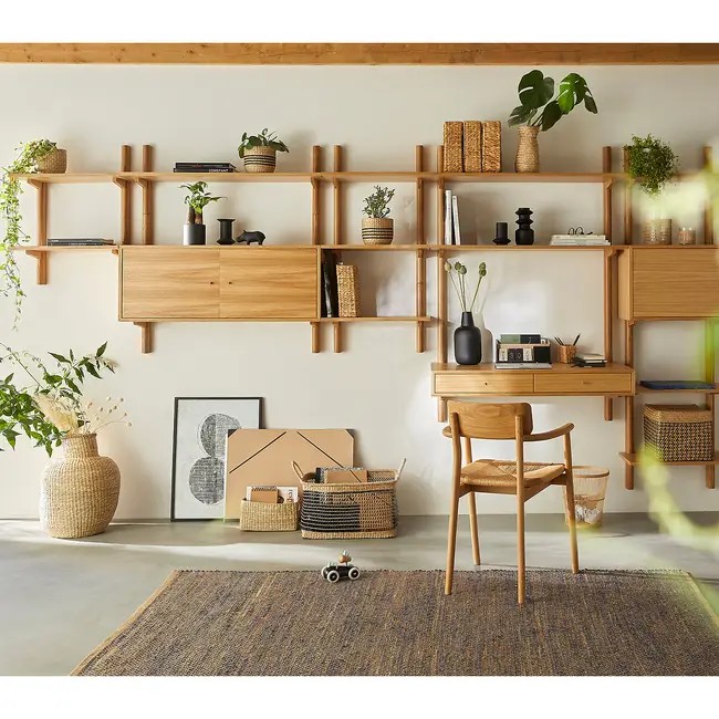 bureau-mural-chene