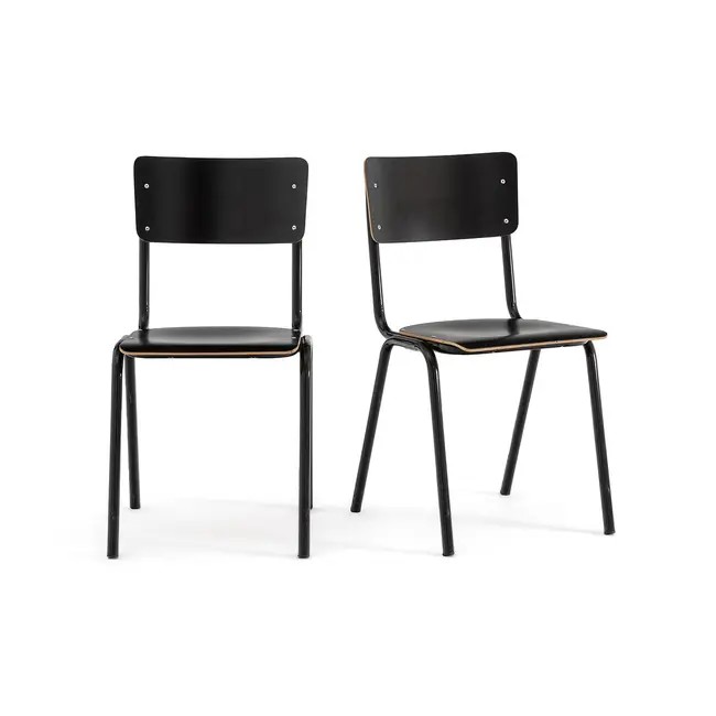 chaises-ecolier-noires