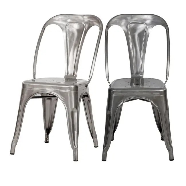 chaises-industrielles-metal-argente