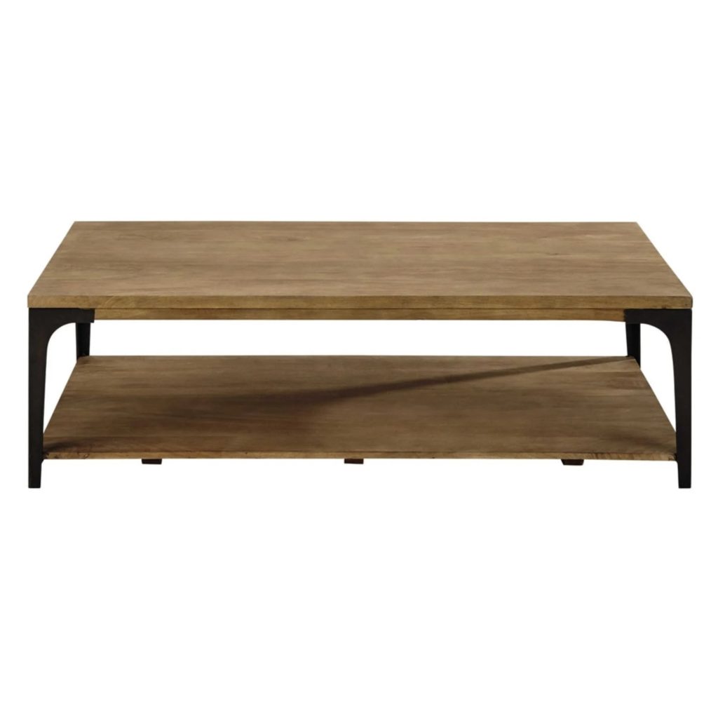 table-basse-bois-metal