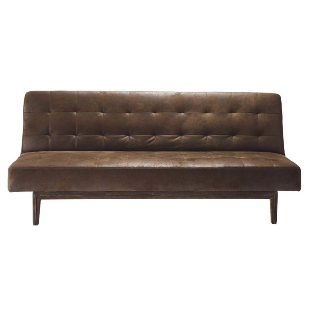 banquette-cuir-marron