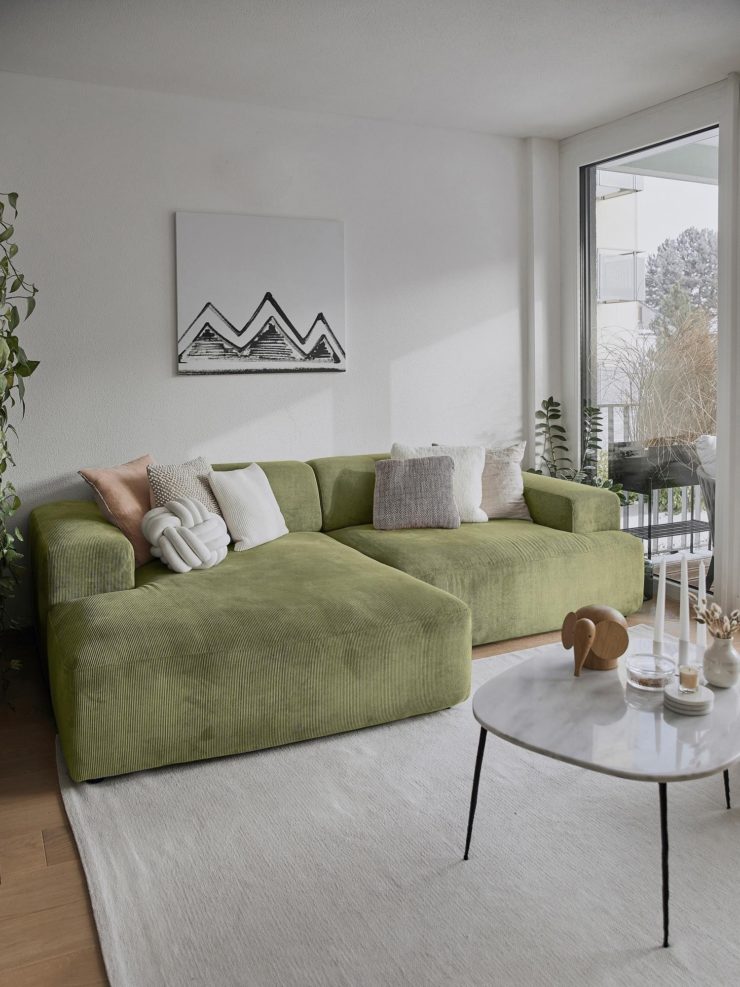 Canapés d'angle les plus belles tendances de 2024 NuageDeco