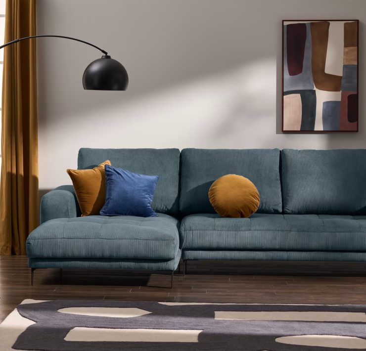 canape-velours-cotele-bleu