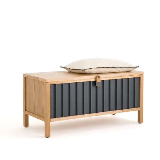 banc-rangement-bois-metal