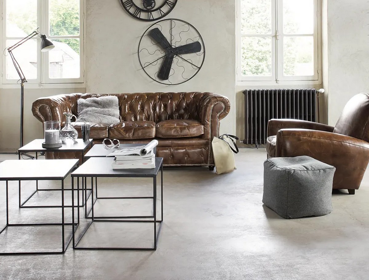 Comment On Dit Canape En Anglais Canapé Chesterfield : 10 modèles vintage pour votre salon - NuageDeco