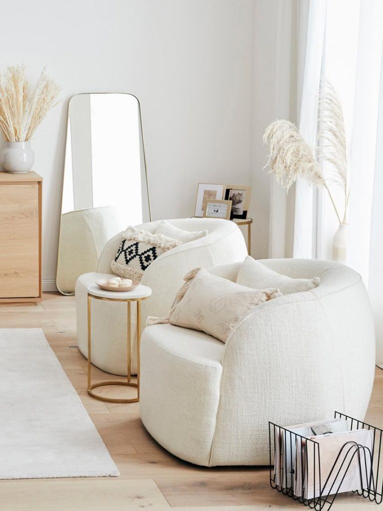 Fauteuil bouclette : 14 modèles tendance pour vous inspirer