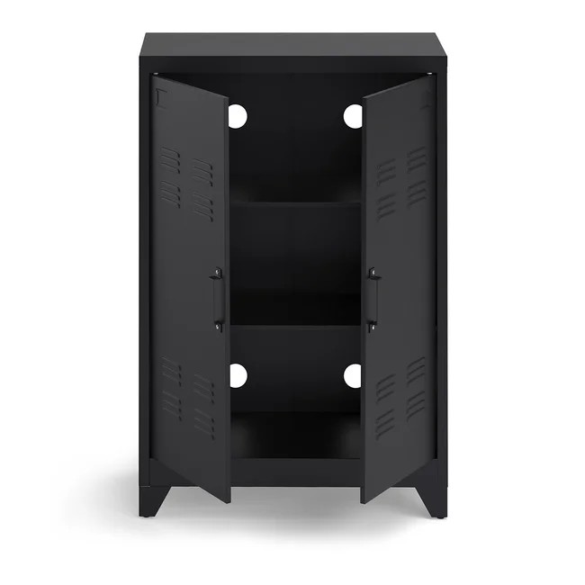 armoire-metal-vintage-noir