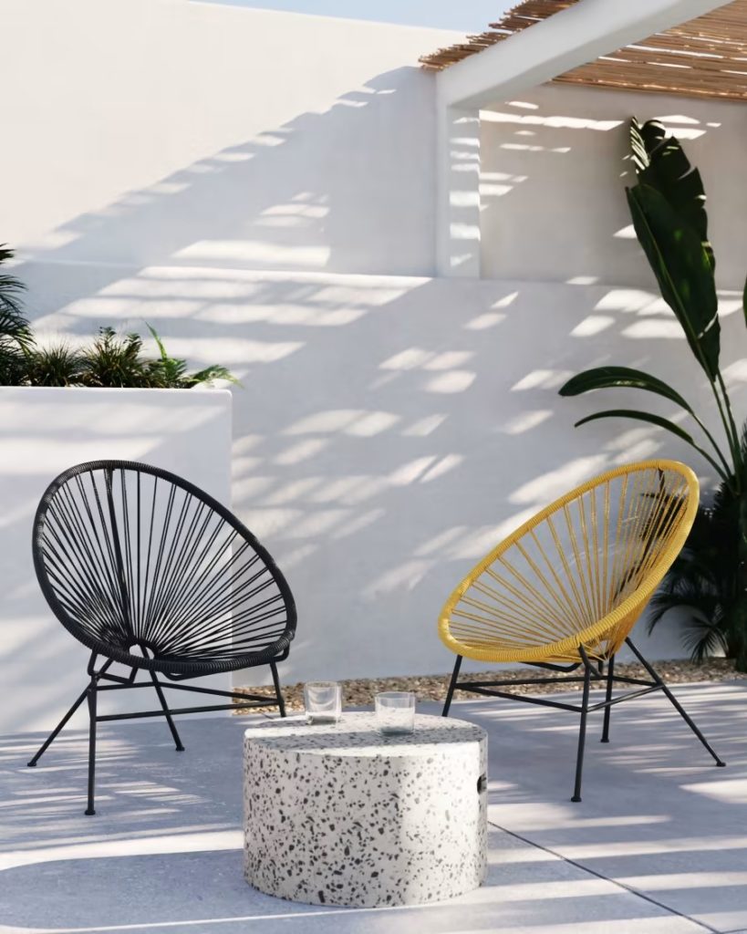 Fauteuil Acapulco : la Chaise Trendy pour Ta Terrasse !