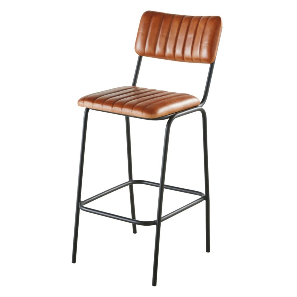 chaise-bar-cuir