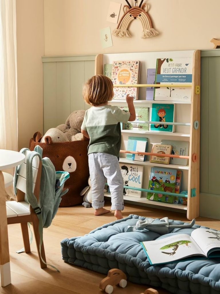 Etagère enfant en solde MA PETITE ECOLE MONTESSORI X LA REDOUTE