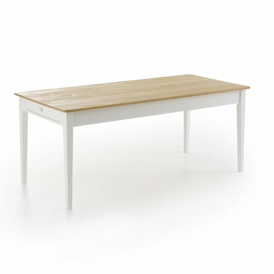 table-campagne-bois-blanc