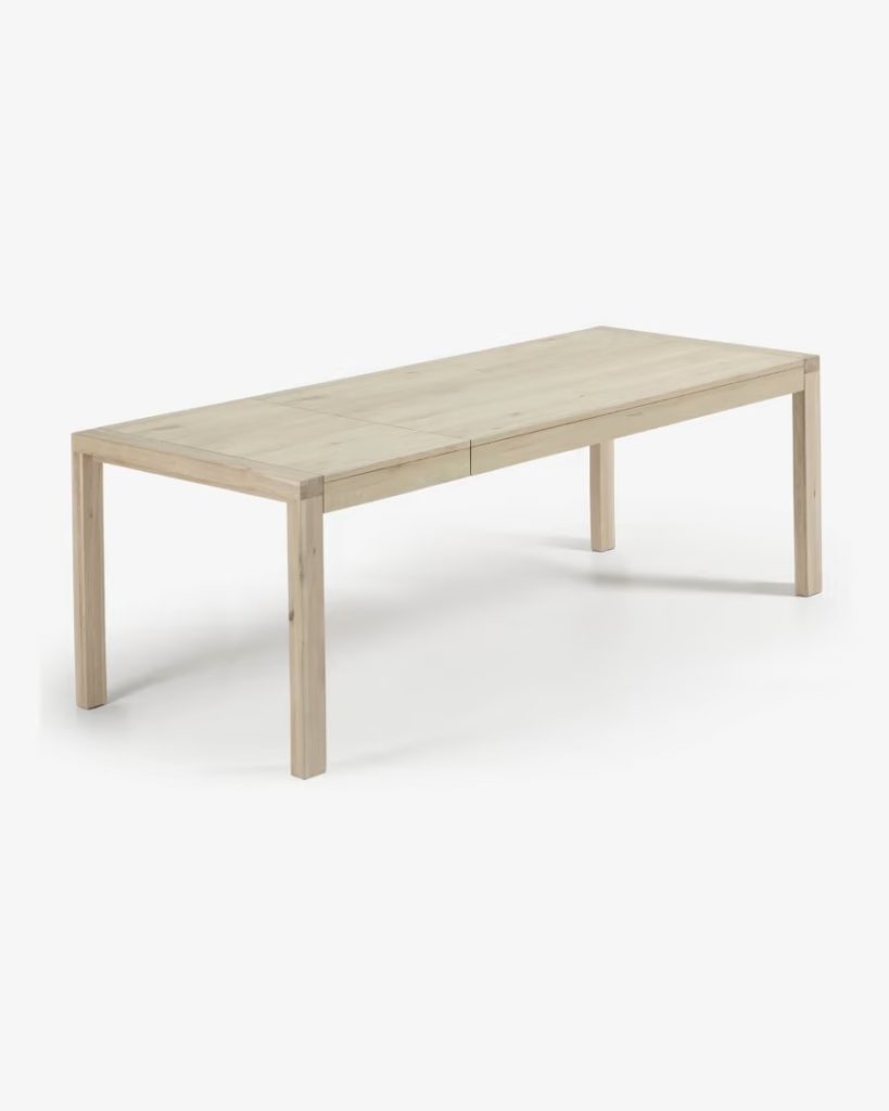 table-extensible-chene-blanchi