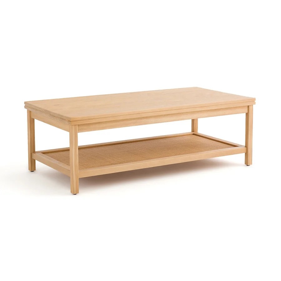 table-basse-bois-cannage