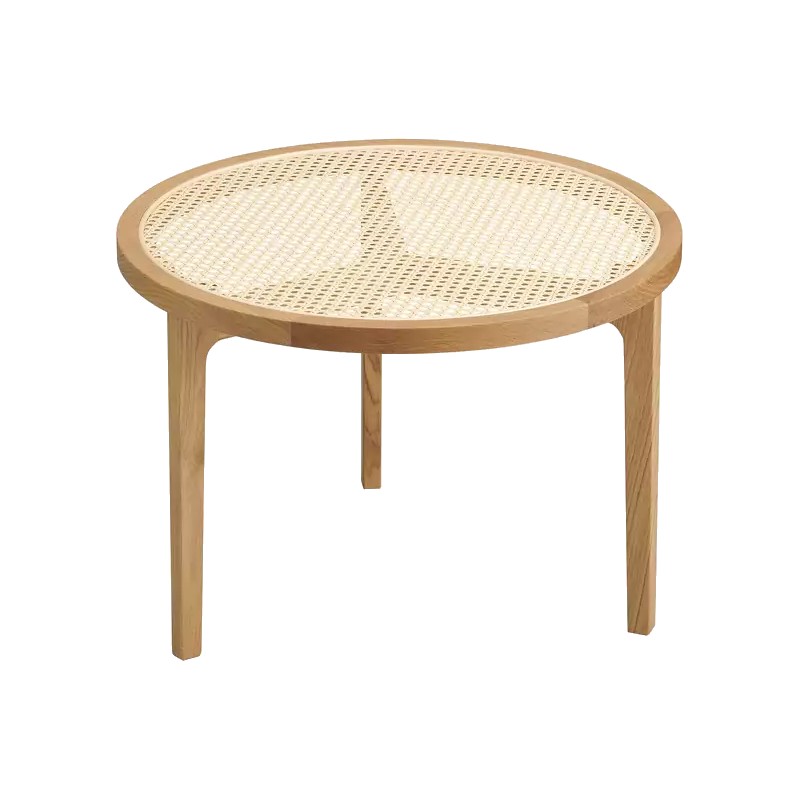 table-basse-ronde-cannage-design