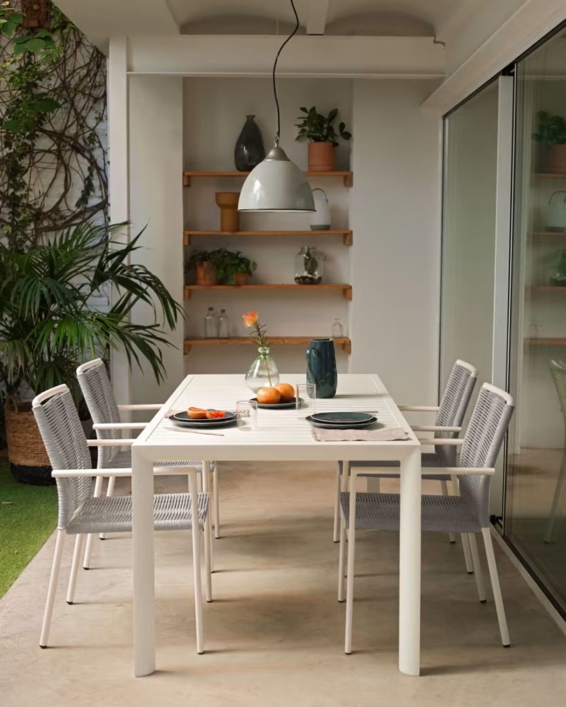 table-jardin-aluminium-blanc