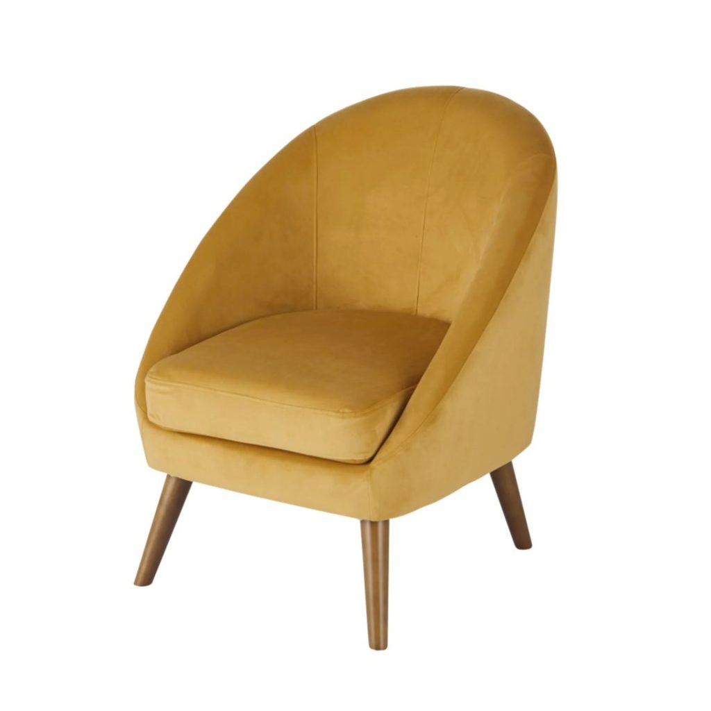 fauteuil-scandinave-velours