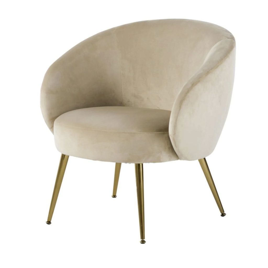 fauteuil-velours-beige-maisons-monde