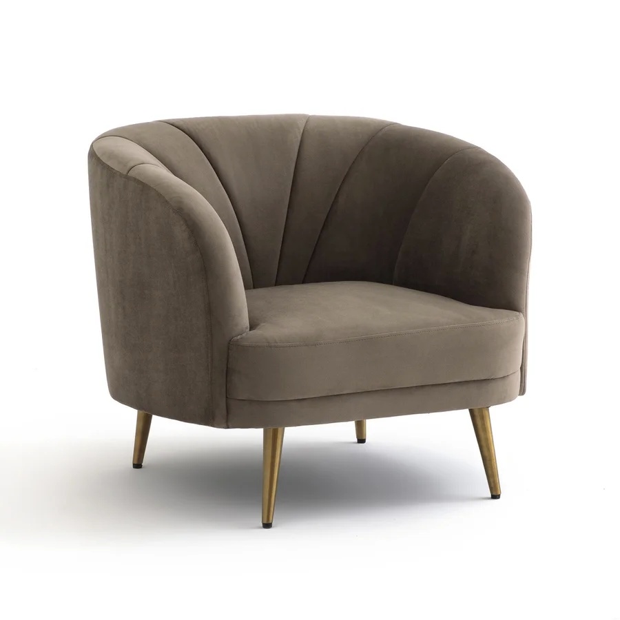 fauteuil-velours-taupe