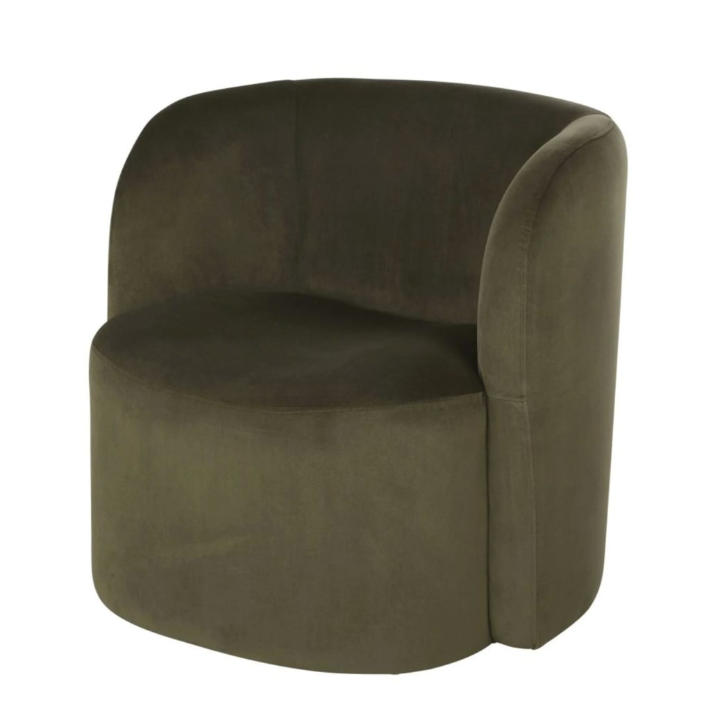 fauteuil-vintage-velours-vert