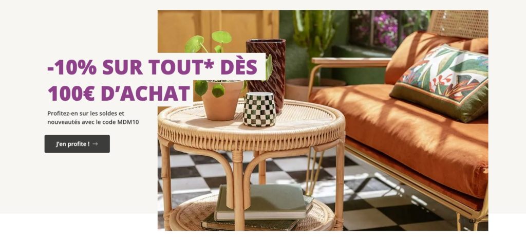 Maisons Du Monde 10 Sur Tout