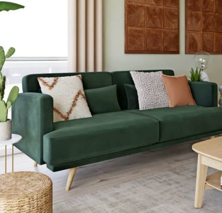 canape-velours-vert-promo
