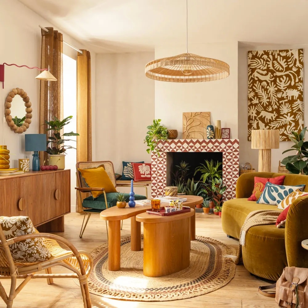 Déco salon vintage : 12 inspirations pour réussir votre coin TV