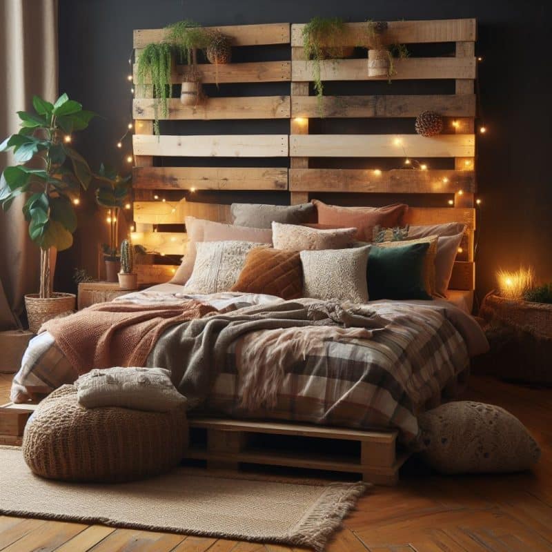 Cocooning Chambre Lit Palette