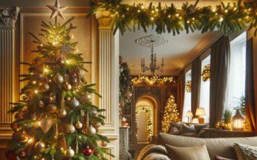 tendance-diy-noel-branche-sapin-barre-douche