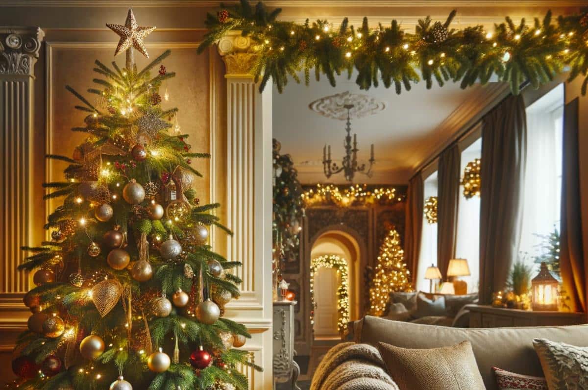 tendance-diy-noel-branche-sapin-barre-douche