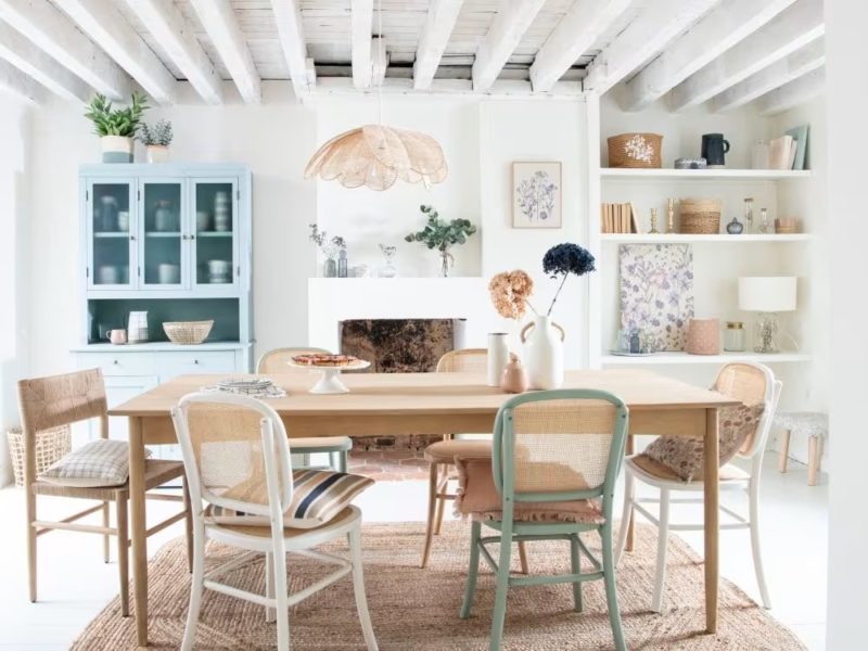 Quelle chaise campagne chic pour mettre autour de votre table ? - NuageDeco