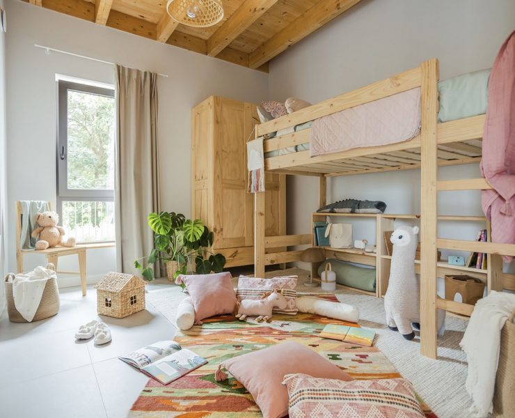 Une chambre d'enfant avec un lit cabane : 7 idées déco - Joli Place