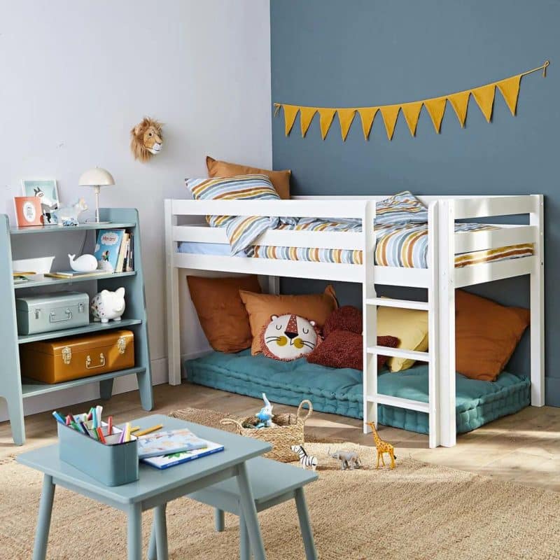 Lit mezzanine enfant : de la hauteur pour une chambre spacieuse et ...