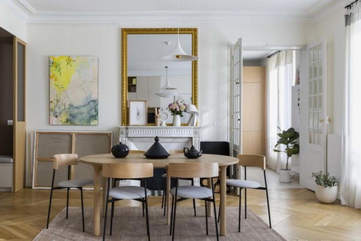 Pédiments Décoratifs Style Français Pour Miroir Cheminée - Moulures Blanches