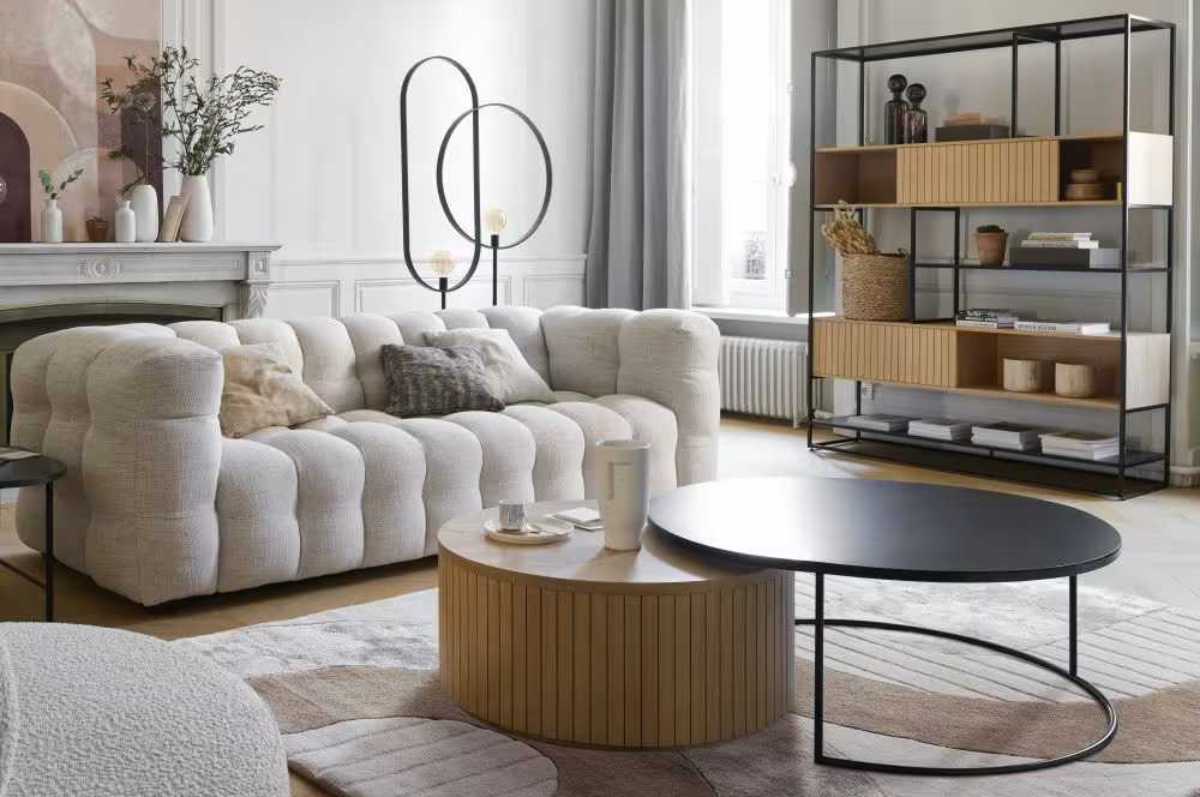 Lilo, le canapé bosselé contemporain best-sellers de Maisons du Monde