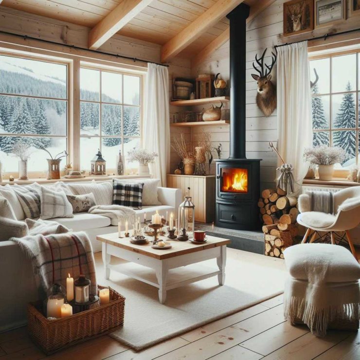 Décoration salon chalet : nos idées pour une ambiance montagne ...
