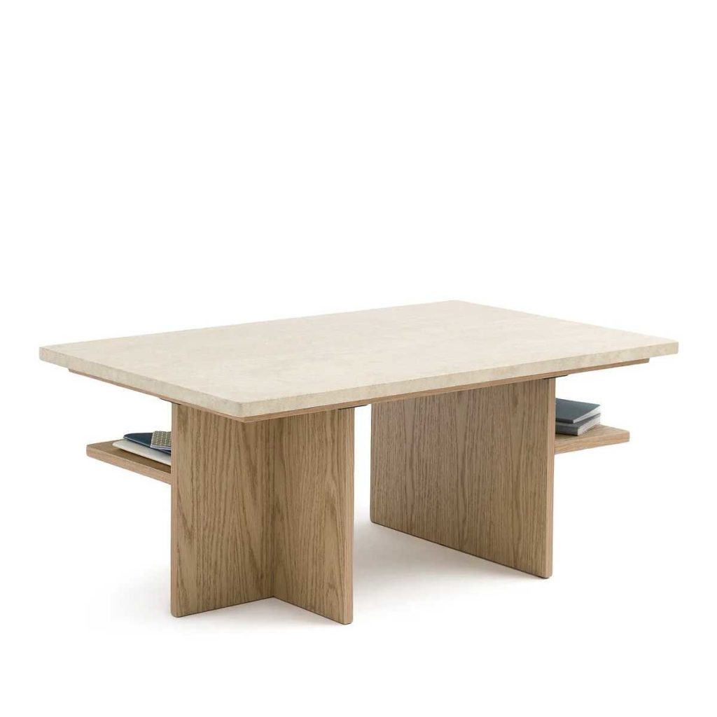 table-basse-travertin-bois
