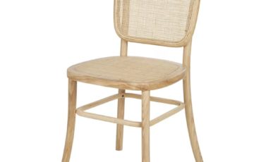 chaise-bois-cannage