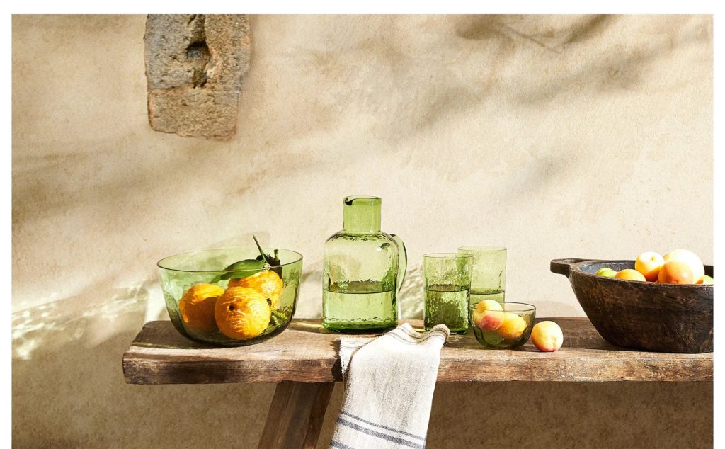service-verre-colore-zara